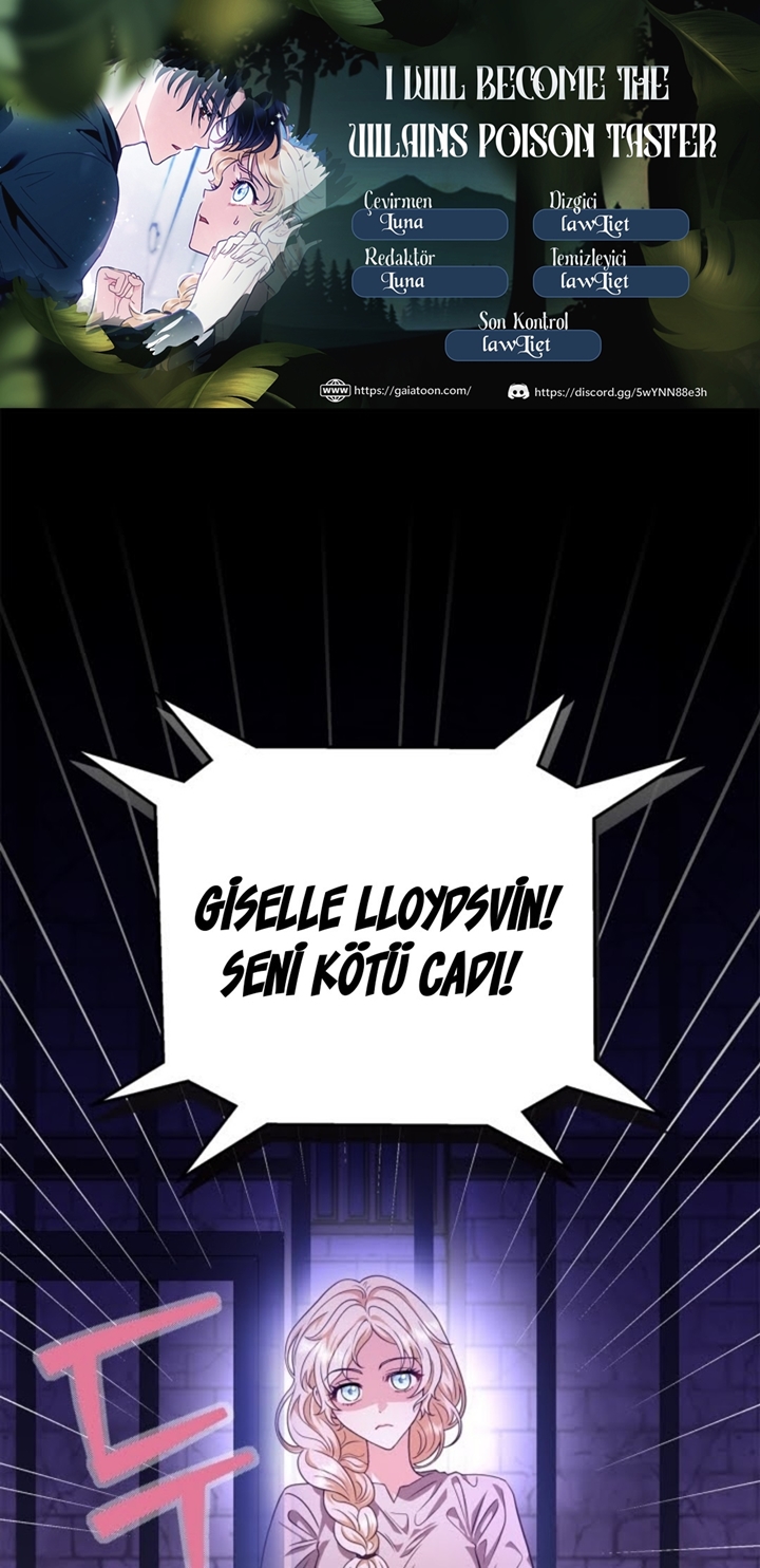 I Will the Villain's Poison Taster Bölüm 1 Manga Oku, Webtoon Oku, Türkçe Manga Oku