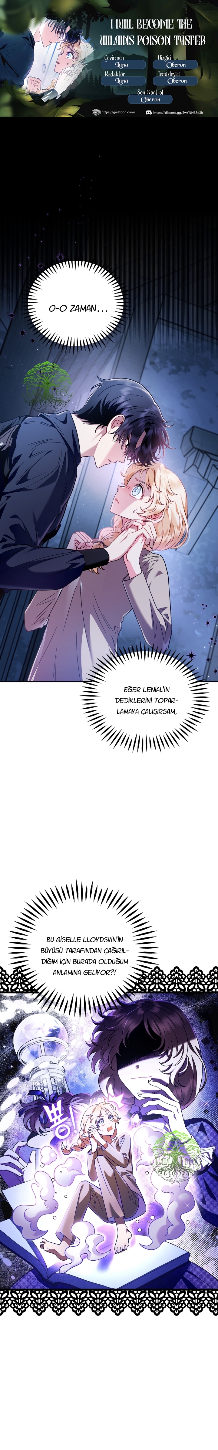 I Will the Villain's Poison Taster Bölüm 3 Manga Oku, Webtoon Oku, Türkçe Manga Oku